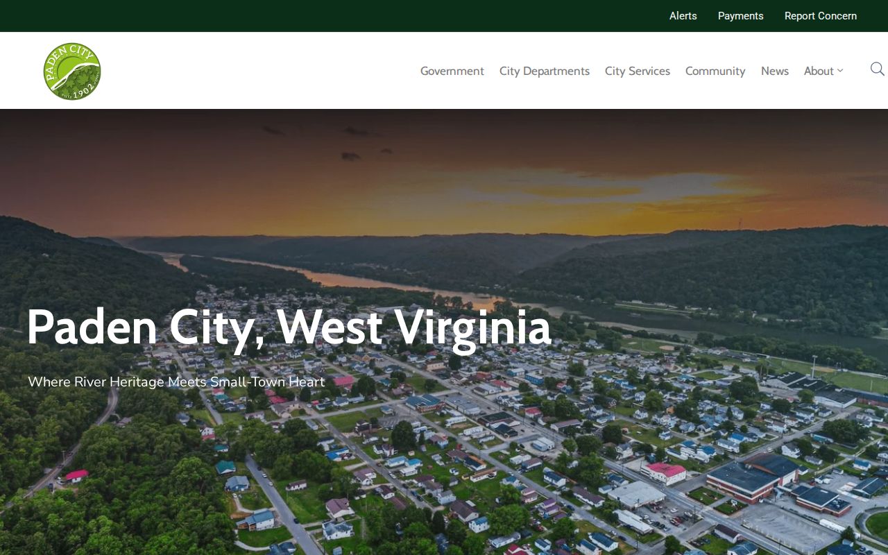 Paden City criminal records official municipal website